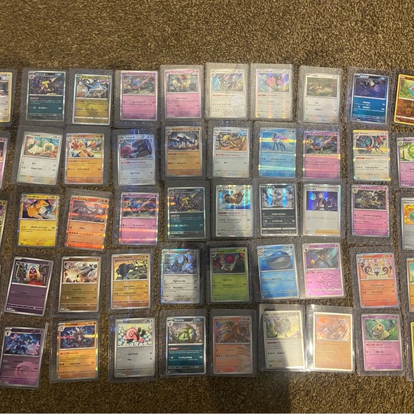 Pokemon Colorful Trading Card Set - Picture 2 of 2